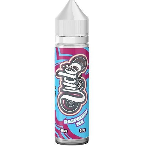 Uncle’s Vape Co Raspberry Ice 50ml Shortfill E-Liquid