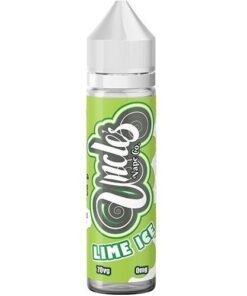 Uncle’s Vape Co Lime Ice 50ml Shortfill E-Liquid