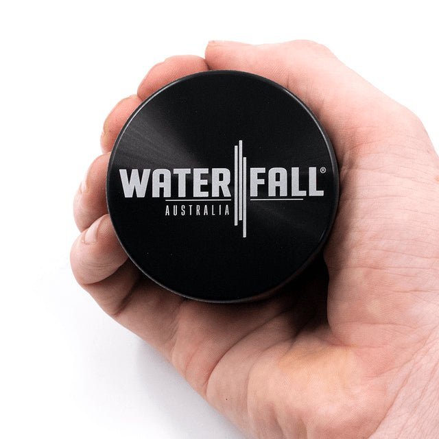 Waterfall 4-Piece Dry Herb Grinder with Removable Screen (63mm) - Image 4