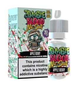 Apple Berry 10ml Nicsalt Eliquid by Zombie Blood