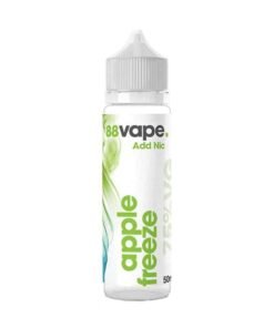 Apple Freeze Shortfill 50ml E liquid by 88 Vape