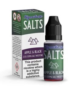 Apple & Blackcurrant 10ml Nicotine Salt E-Liquid by Signature Salts