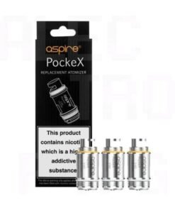 Aspire Pockex Coils x 5 | Pack of 5 Available in 0.6/1.2Ω