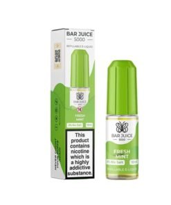 Bar Juice 5000 Fresh Mint 10ml Nic Salt E liquid