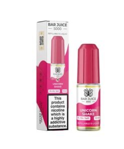Bar Juice 5000 Unicorn Shake 10ml Nic Salt E liquid