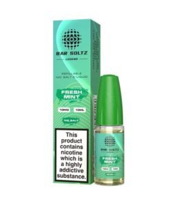 Bar Soltz Legend Fresh Mint 10ml Nic Salt E Liquid (Pack Of 10)