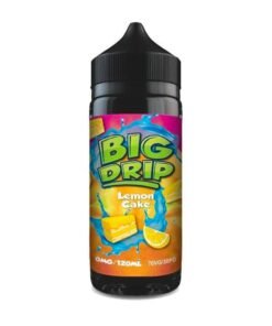 Big Drip Lemon Cake 120ml E Liquid By Doozy Vape
