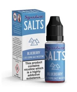 Blueberry 10ml Nicotine Salt E-Liquid by Signature Salts