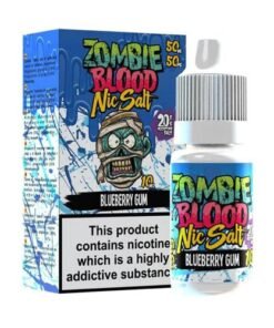 Blueberry Gum 10ml Nicsalt Eliquid by Zombie Blood