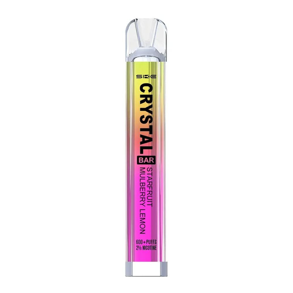Starfruit Mulberry Lemon Crystal Bar 600 Prefilled Vape