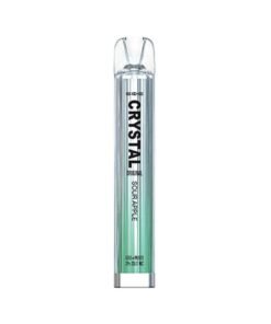 Crystal Bar 600 Puffs Sour Apple Prefilled Vape