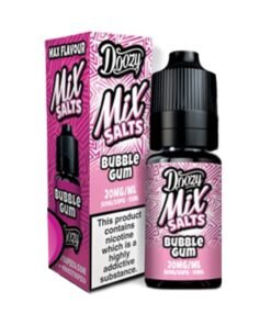 Doozy Vape Mix Bubblegum 10ml Nic Salt E Liquid