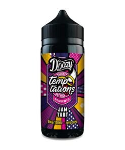 Doozy Vape Temptations Jam Tart 100ml Shortfill E Liquid
