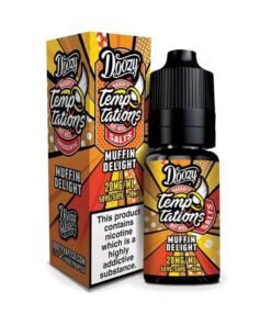 Doozy Vape Temptations Muffin Delight 10ml Nicsalt E Liquid