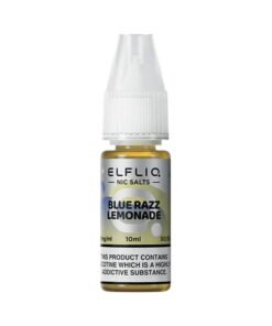 ELFLIQ Blue Razz Lemonade 10ml Nic Salt E Liquid