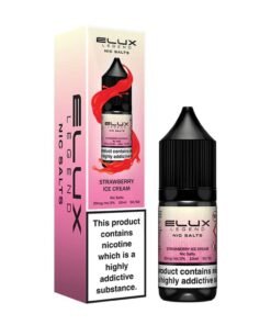 Strawberry Ice Cream Elux Legend Nic Salt 10ml