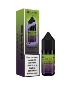 Blackcurrant Menthol Elux Legend Nic Salt 10ml
