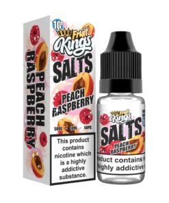 Fruit Kings Peach Raspberry 10ml Nic Salt E Liquid