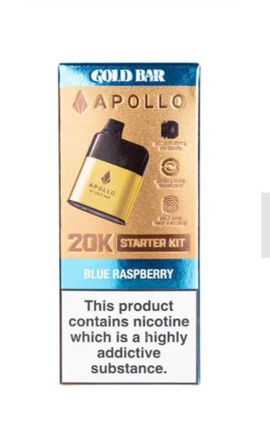 Gold Bar Apollo 20k Pod Kit Bundle - Image 4