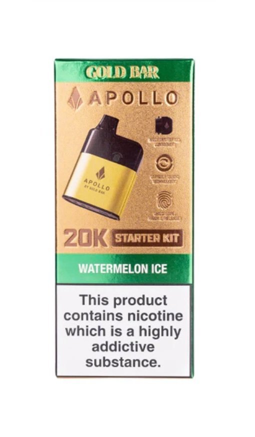 Gold Bar Apollo 20k Pod Kit Bundle - Image 5