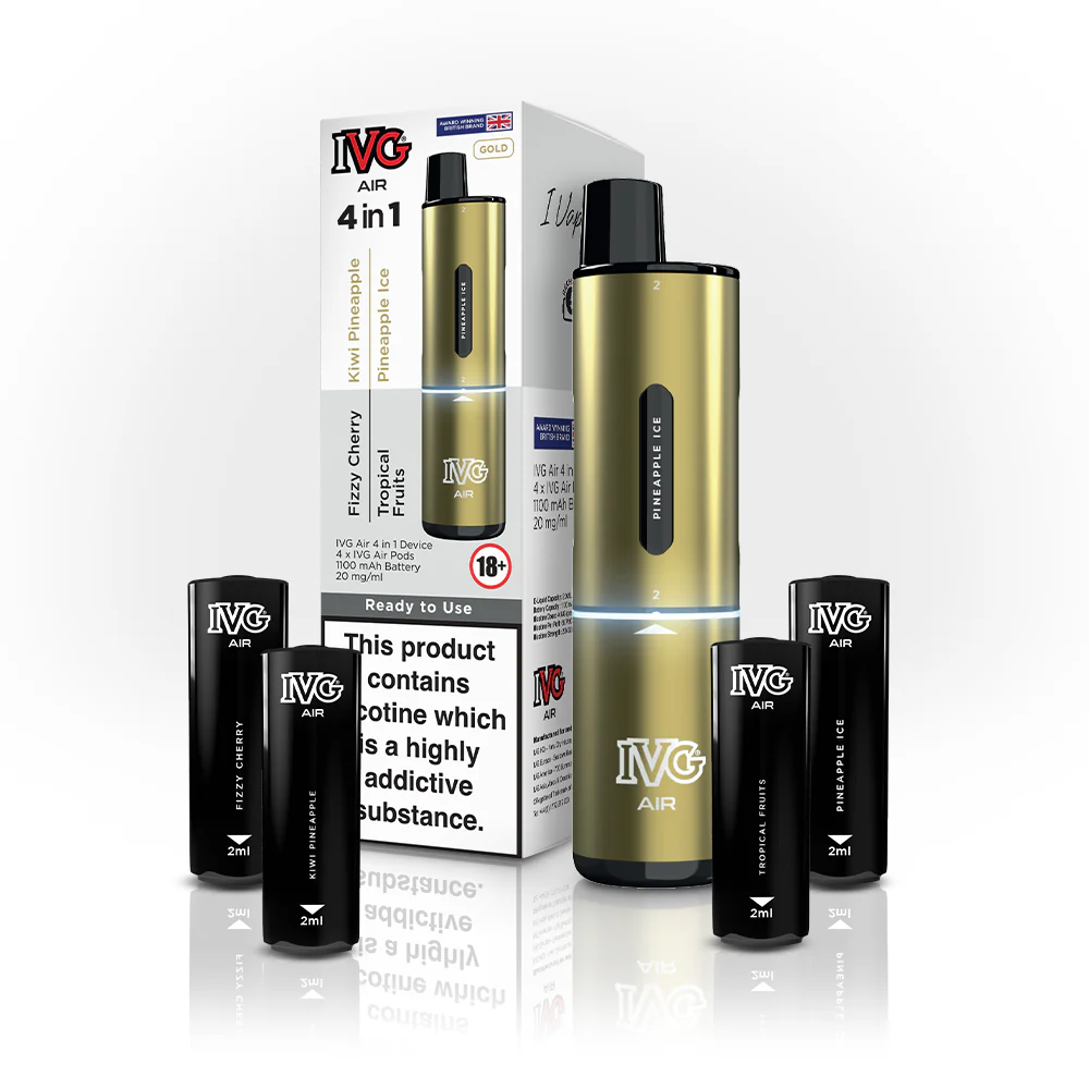 IVG AIR 4 IN 1 GOLD STARTER KIT
