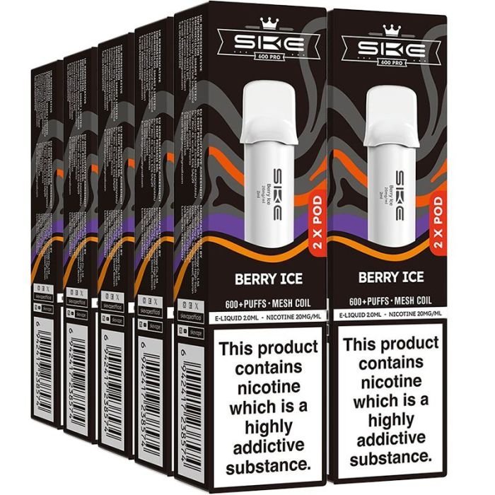 SKE Crystal 600 Pro pods 10-pack