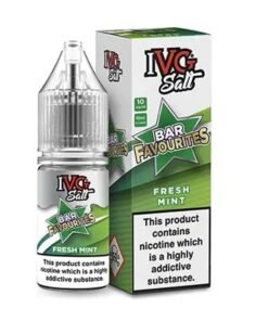 IVG Bar Favourites Fresh Mint 10ml Nic Salt E Liquid