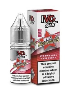 IVG Bar Favourites Strawberry Raspberry 10ml Nic Salt E Liquid