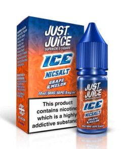 Just Juice Ice Grape & Melon 10ml Nic Salt E Liquid