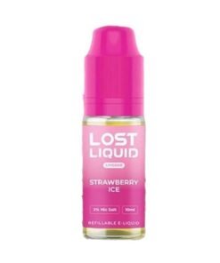 Strawberry Ice Lost Liquid LM600 10ml Nicsalt Eliquid