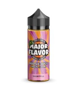 Major Flavor Beetle Juice 100ml Shortfill E Liquid