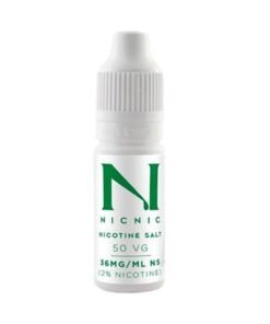 Nicotine Salt 50% VG 10ml By Nic Nic