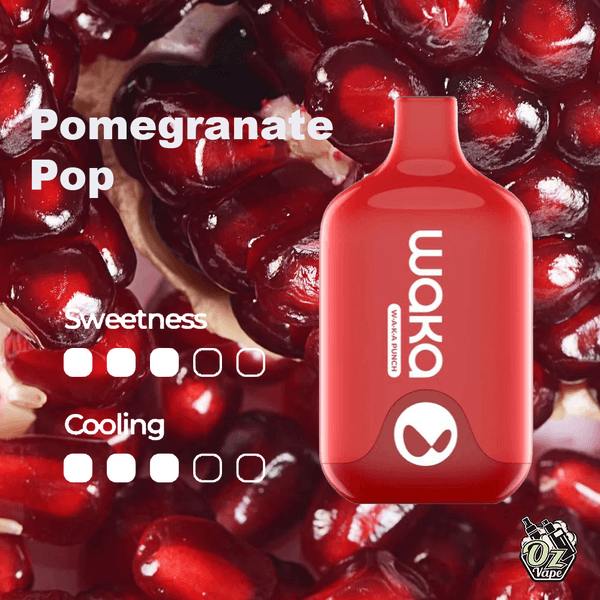 WAKA SMASH 6000 PUFF – POMEGRANATE POP