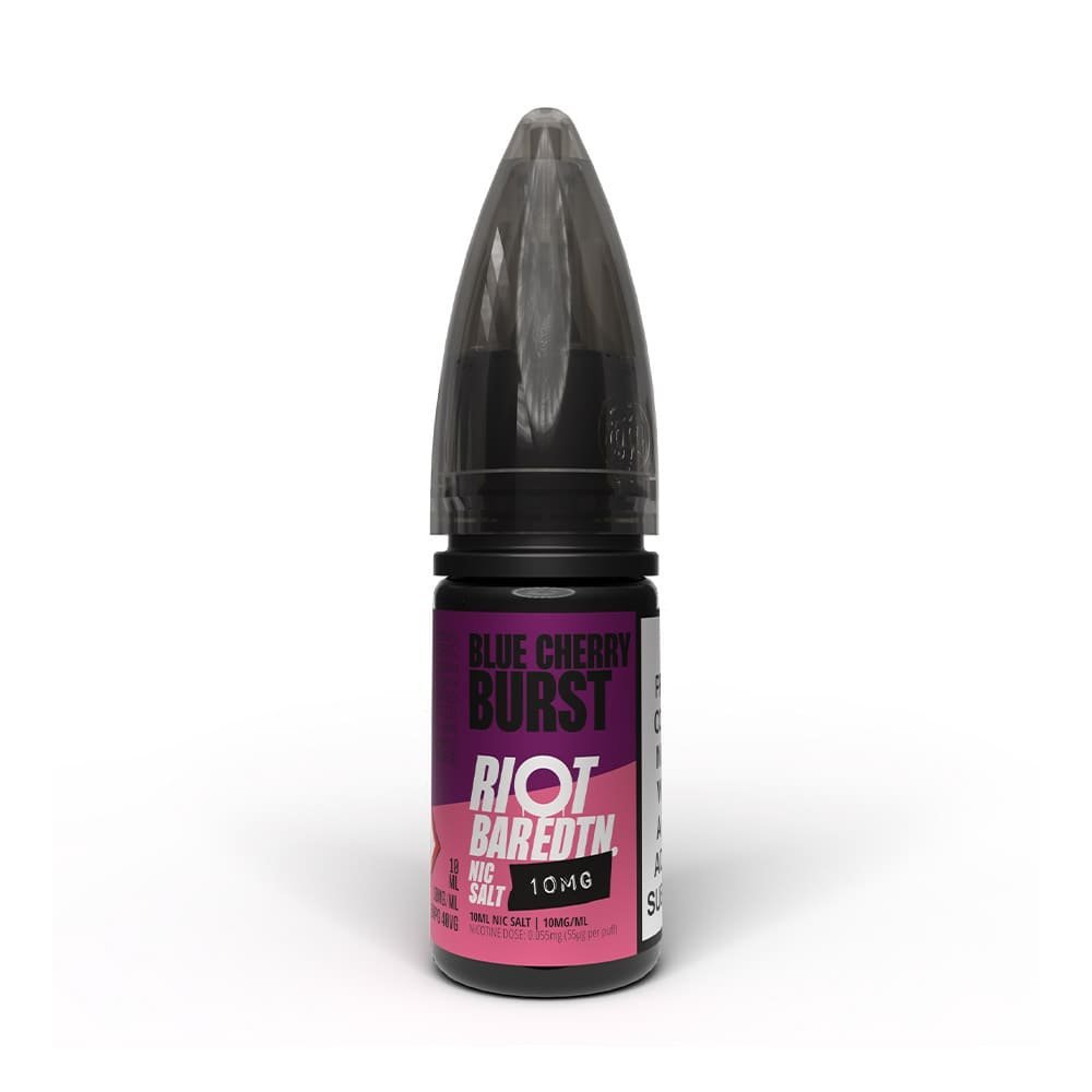 Blue Cherry Burst Riot Squad BAR EDTN 10ml Nic Salt E Liquid