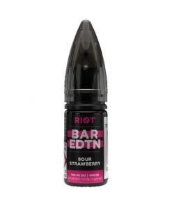 Sour Strawberry Riot Squad BAR EDTN 10ml Nic Salt E Liquid