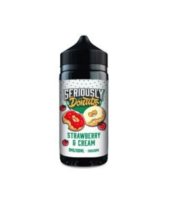 Doozy Vape Seriously Donuts Strawberry & Cream 100ml Shortfill E Liquid