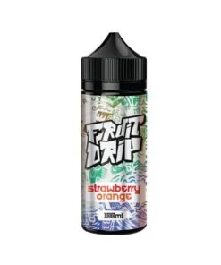 Fruit Drip Strawberry Orange 100ml Shortfill E-Liquid