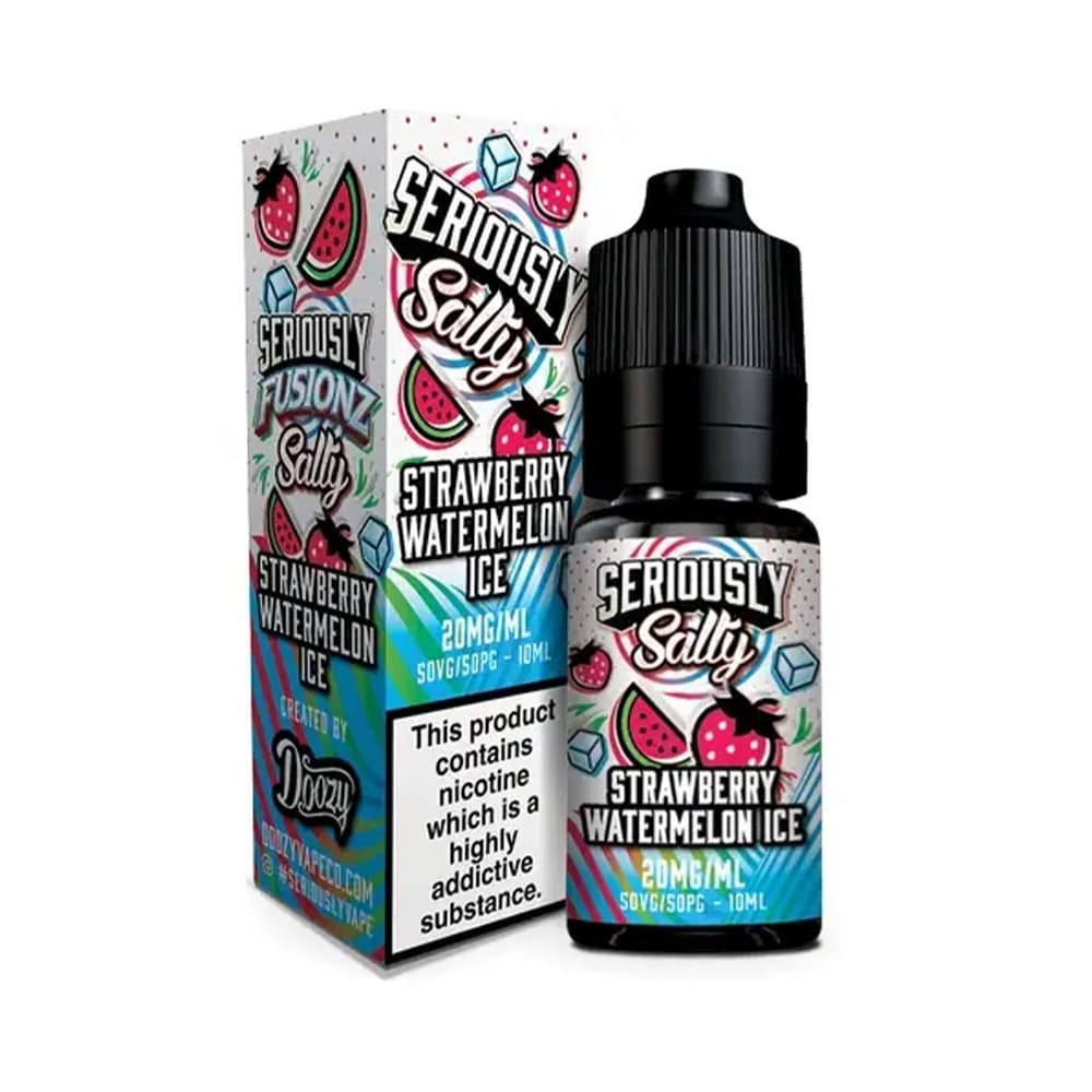 Doozy Seriously Fusionz Strawberry Watermelon Ice 10ml Nicsalt E Liquid