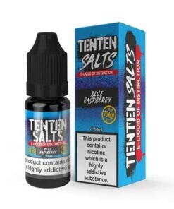 Ten Ten Blue Raspberry 10ml Nicsalt E Liquid