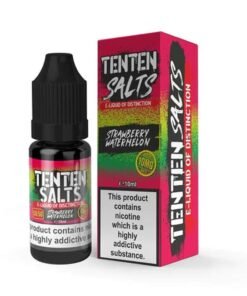 Ten Ten Strawberry Watermelon 10ml Nicsalt E Liquid