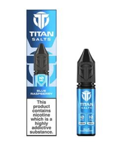 Titan Salts Blue Raspberry 10ml Nic Salt E Liquid