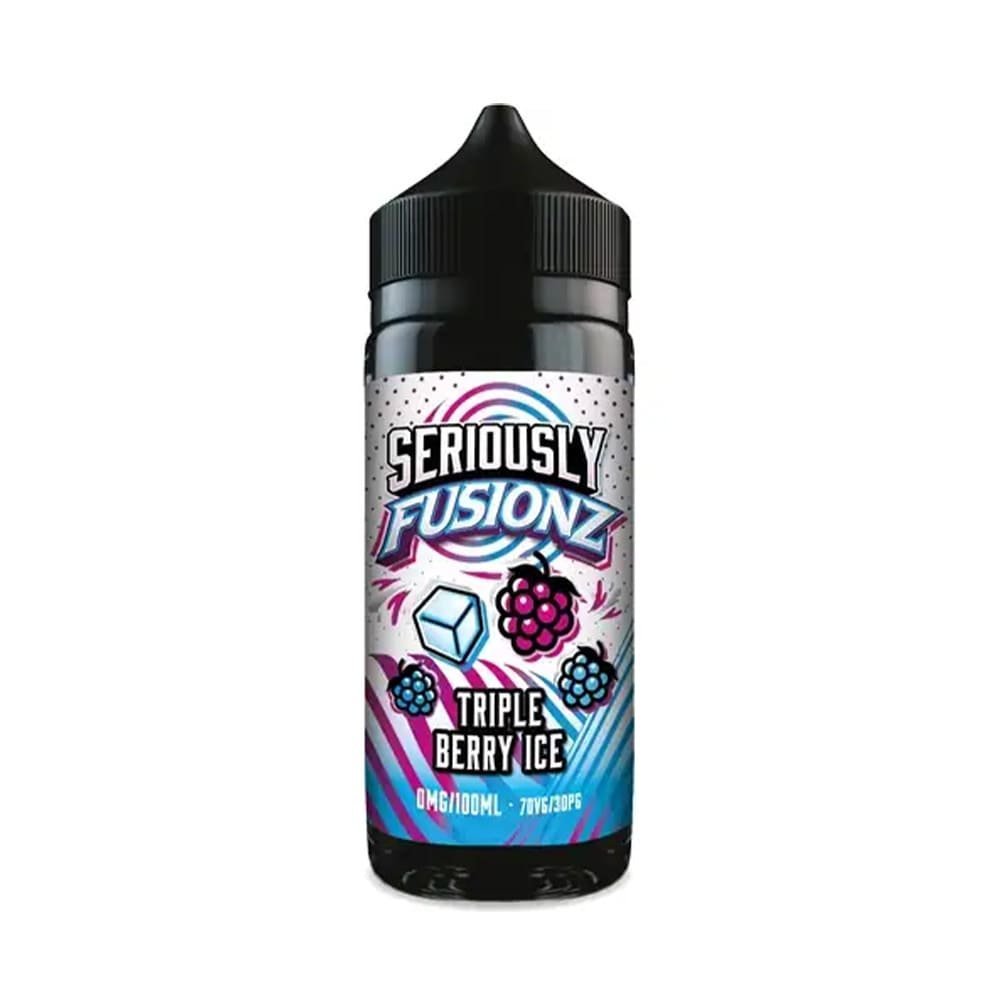Doozy Seriously Fusionz Triple Berry Ice 100ml Shortfill E Liquid