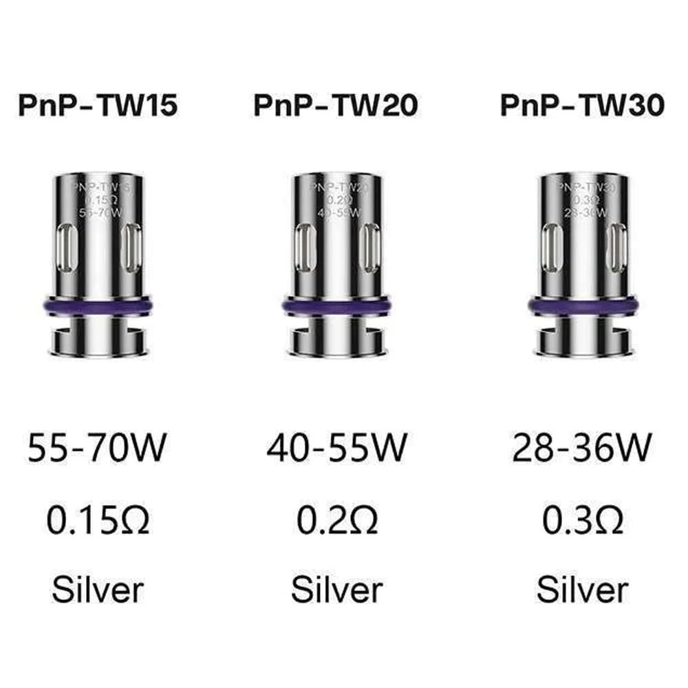 Voopoo PNP TW Replacement Coils (Pack of 5) - Image 2