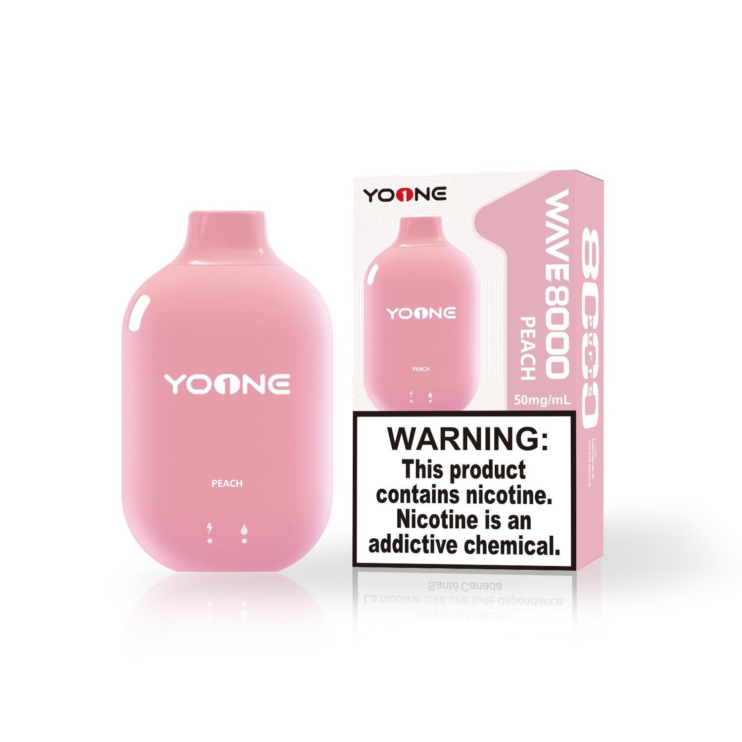 YOONE WAVE 9000 PUFF – PEACH