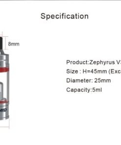 Alternative view of Zephyrus V3 Mini Tank