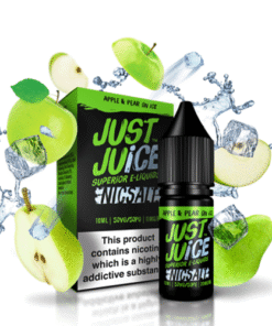 Apple & Pear On Ice 10ml 20mg Nicotine Salt E-Liquid by Just Juice