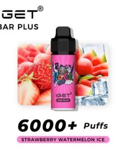 iGET BAR PLUS VAPE 6000 PUFF – STRAWBERRY WATERMELON ICE