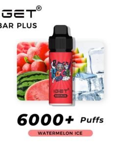 iGET BAR PLUS VAPE 6000 PUFF – WATERMELON ICE