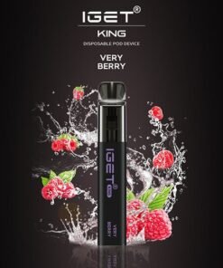 iGET KING VAPE 2600 PUFF – VERY BERRY
