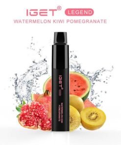 iGET LEGEND VAPE 4000 PUFF – WATERMELON KIWI POMEGRANATE